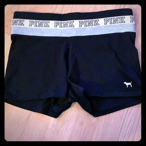 PINK yoga shorts